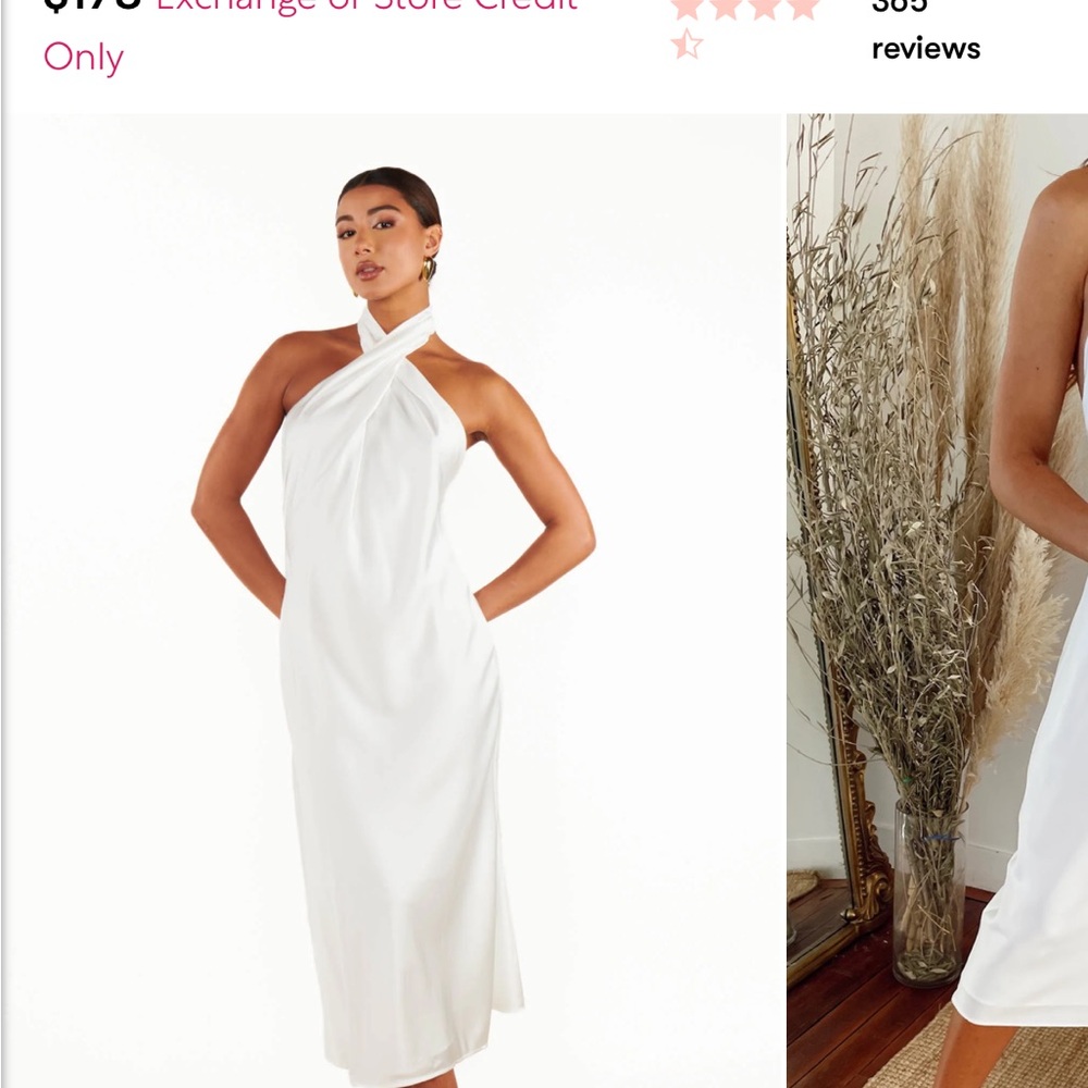 Show Me Your Mumu Jasmine Halter Midi Dress Size XS